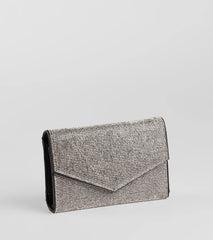 Moment of Luxe Rhinestone Wristlet
